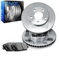 R1 10-20 Lexus RX350 Front & Rear Drill/Slot Silver Rotors w/Optimum Pads