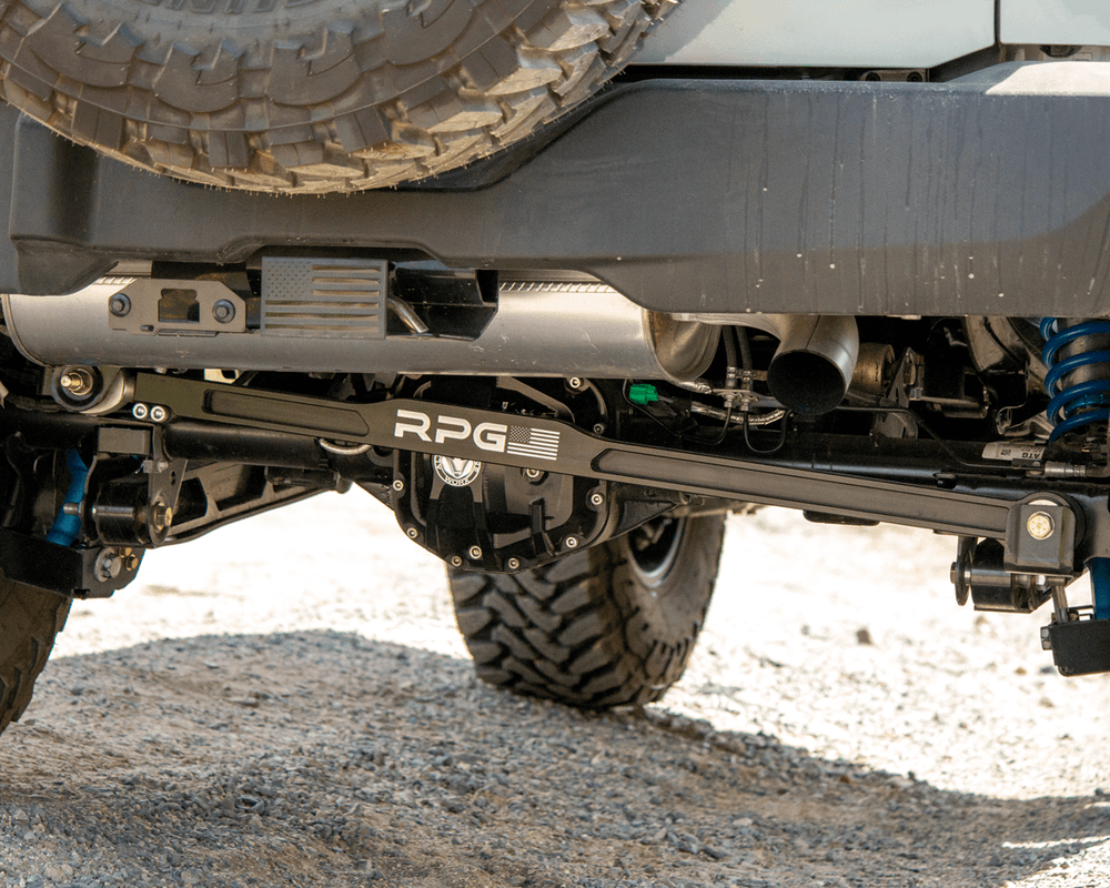 RPG OFFROAD 21 PLUS FORD BRONCO INCLUDING RAPTOR ADJUSTABLE BILLET PANHARD BAR BRAA3900