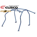 Cusco 2022+ Toyota GR86 (ZN8) / 2022+ Subaru BRZ (ZD8) Chromoly Blue 4-Point 2-Passenger Rollcage
