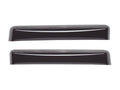 WeatherTech Matte Black Rear Side Window Deflectors Fits -22-26 Taos - 811044IMB