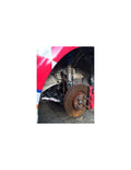 DNA Racing front sway bar tie rods on uniball