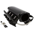 Fast Intake Manifold, Rhs Sheet Met Al, Ls Cathedral Port, Black W/ Fuel Rail Kit