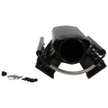 Fast Intake Manifold, Rhs Sheet Met Al, Ls Cathedral Port, Black W/ Fuel Rail Kit
