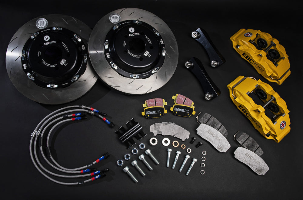EBC Racing Hyundai I20N Blue Apollo-4 Calipers 330mm Rotors Front Big Brake Kit