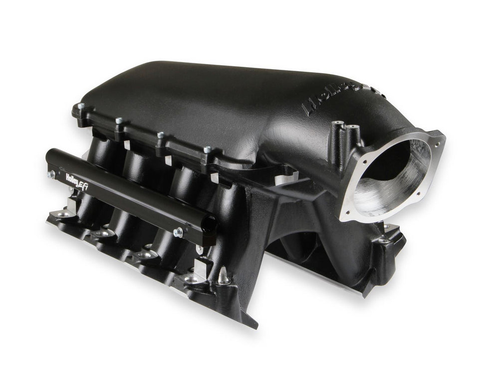 Holley EFI LS1 HI-RAM BLK KIT W 92MM TB 42LB INJ 300-122BK-42K