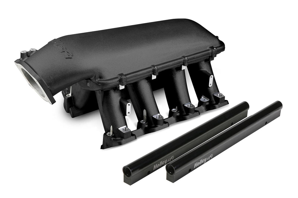 Holley EFI LS1 HI-RAM BLK KIT W 102MM TB 42LB INJ 300-123BK-42K