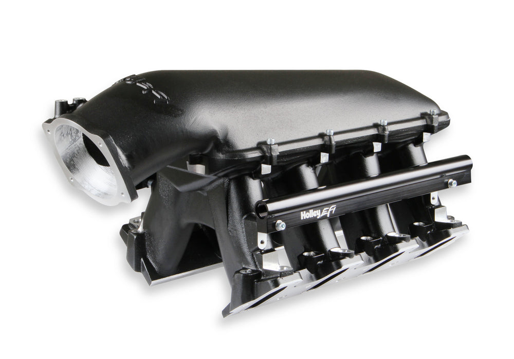 Holley EFI LS1 HI-RAM BLK KIT W 102MM TB 120B INJ 300-123BK-120K