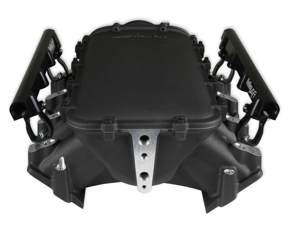 Holley EFI LS3 ULTRA LO-RAM BLK KIT W 102 TB 120S 300-680BK-120K