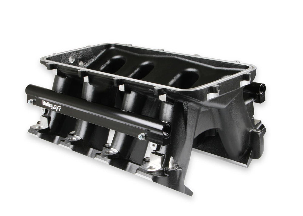 Holley EFI LS1 HI-RAM BLK KIT W 92MM TB 120LB INJ 300-122BK-120K