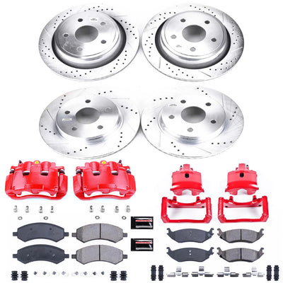Power Stop Z23 COATED KIT W/ PC CALS CPC2164-23