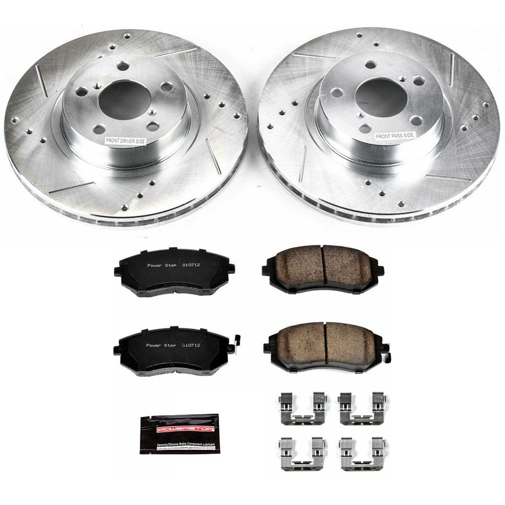 Power Stop Z23 COATED KIT W/ PC CALS CPC1124-23