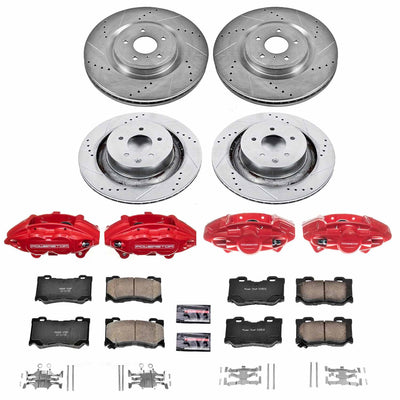 Power Stop Z23 COATED KIT W/ AS CALS CPR4138A-23