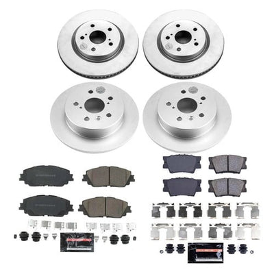 Power Stop Z23 COATED KIT W/ PC CALS CPC6502A-23