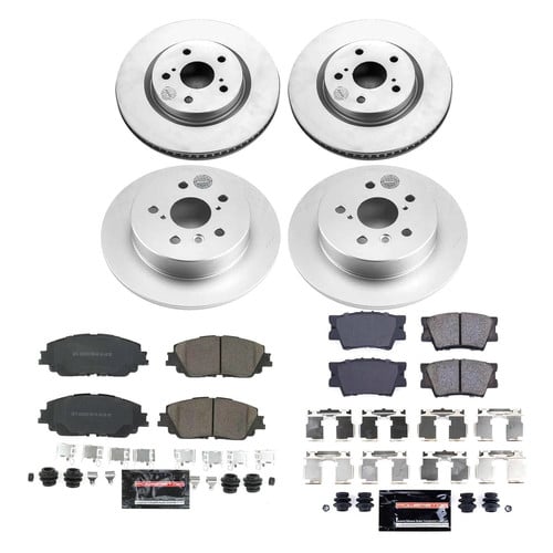 Power Stop Z23 COATED KIT W/ PC CALS CPC6502A-23