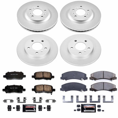 Power Stop Z23 COATED KIT W/ PC CALS CPC5504-23