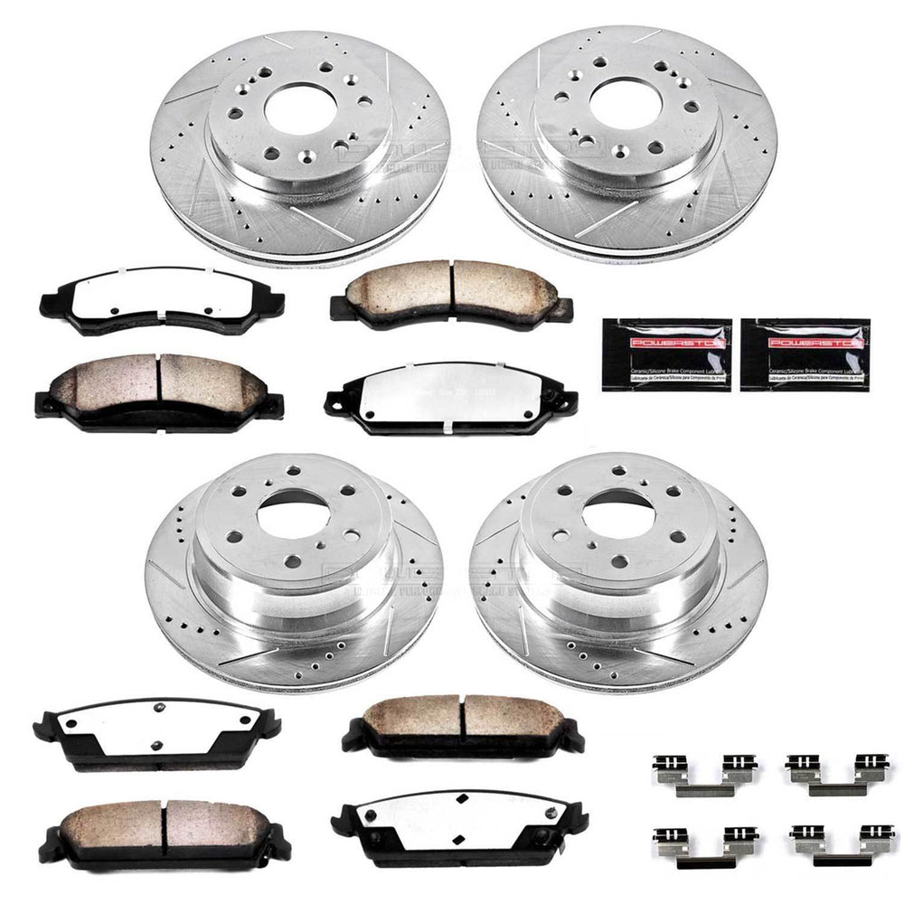 Power Stop Z36 COATED KIT W/ PC CALS CPC2068-36