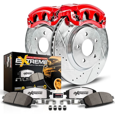 Power Stop Z36 COATED KIT W/ PC CALS CPC142-36