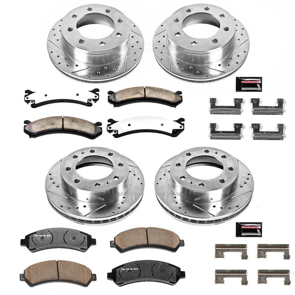 Power Stop Z36 COATED KIT W/ PC CALS CPC2073-36