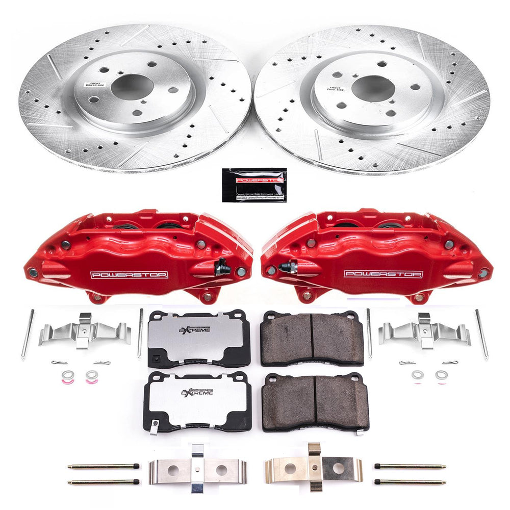 Power Stop Z23 COATED KIT W/ AS CALS CPR131-23