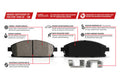 Power Stop Z23 COATED KIT W/ AS CALS CPR2300-23