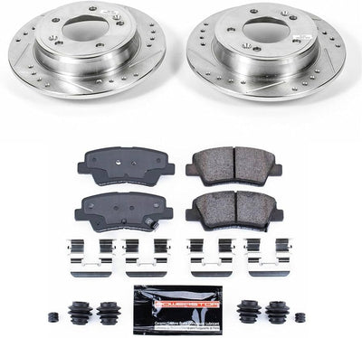 Power Stop Z23 COATED KIT W/ AS CALS CPR6502-23