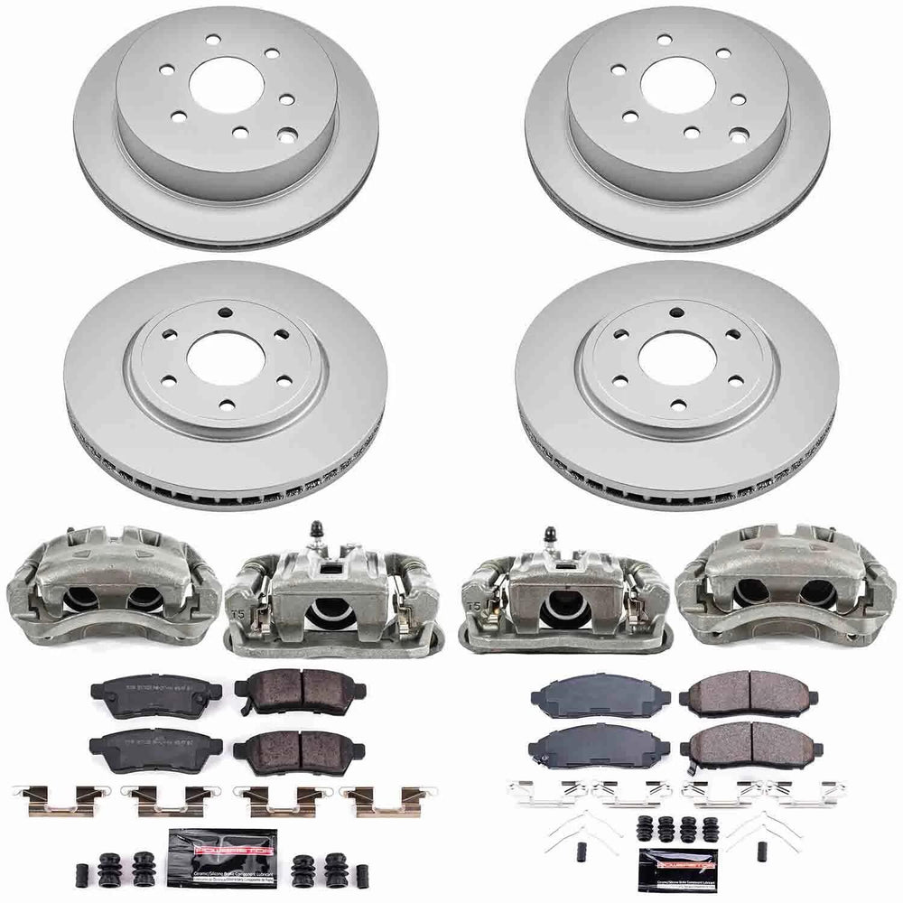 Power Stop Z23 COATED KIT W/ AS CALS CPR8357-23