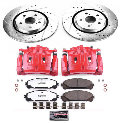 Power Stop Z36 COATED KIT W/ AS CALS CPR7688A-36