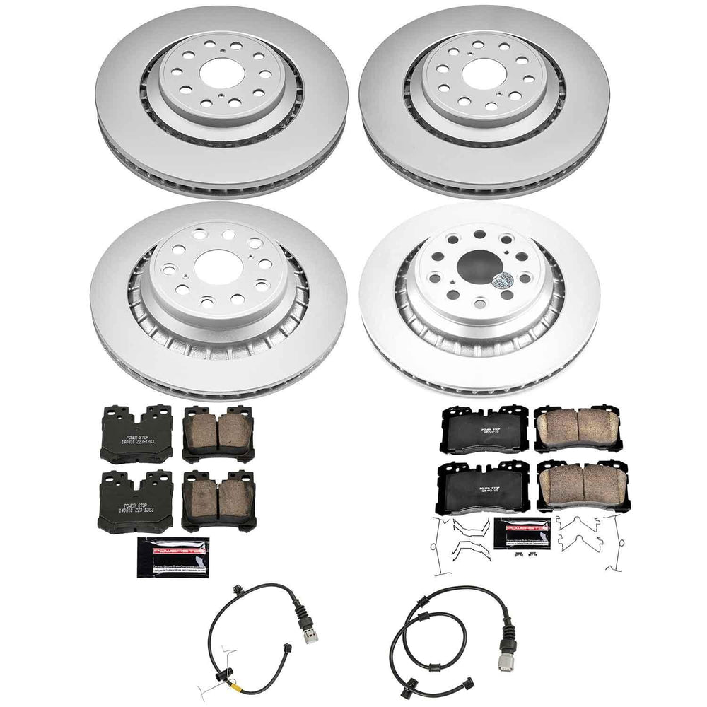 Power Stop Z23 COATED BRAKE KIT CPK4112-23