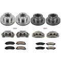 Power Stop 10-11 Ford F-350 Super Duty Autospecialty Kit w/ Calipers - Front and Rear