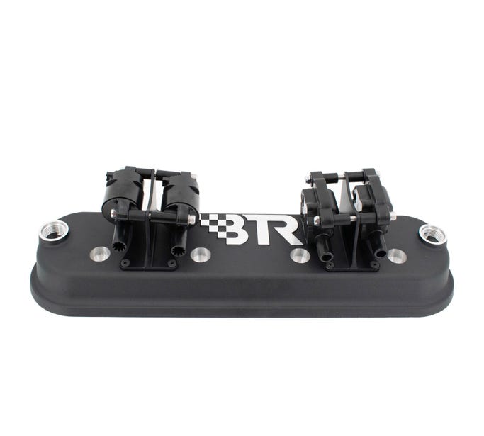 Valve Cover Assembly Black w/o Coil Mounts