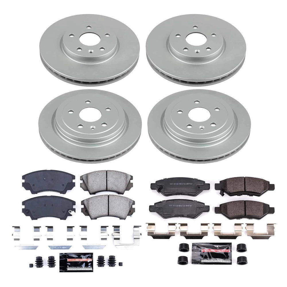 Power Stop Z23 COATED BRAKE KIT CPK2816-23