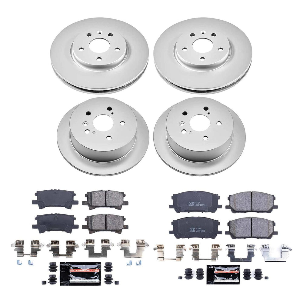 Power Stop Z23 COATED BRAKE KIT CPK4530-23