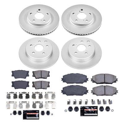 Power Stop Z23 COATED BRAKE KIT CPK4100-23