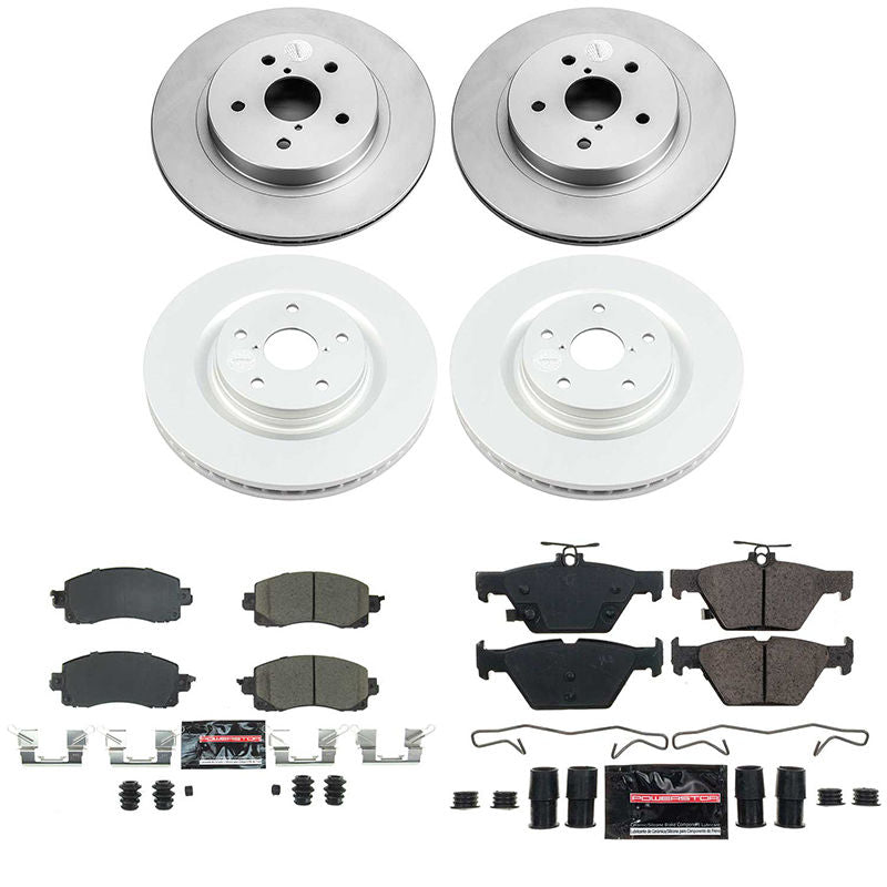 Power Stop Z23 COATED BRAKE KIT CPK4076-23