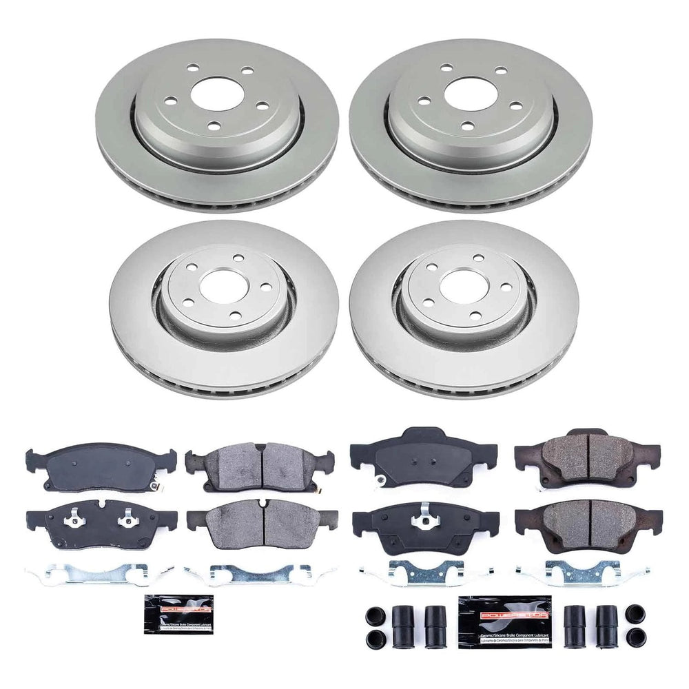 Power Stop Z23 COATED BRAKE KIT CPK7136-23
