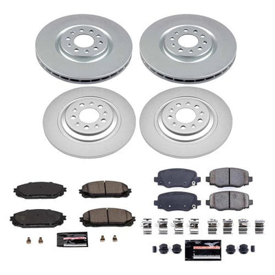 Power Stop Z23 COATED BRAKE KIT CPK7415-23