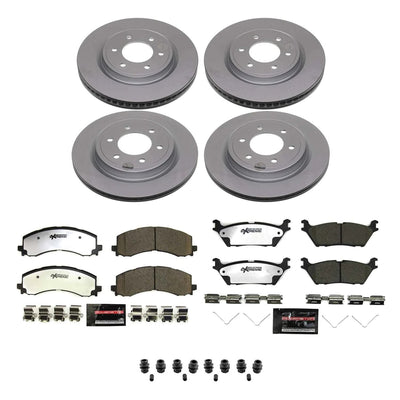Power Stop Z36 COATED BRAKE KIT CPK8803-36