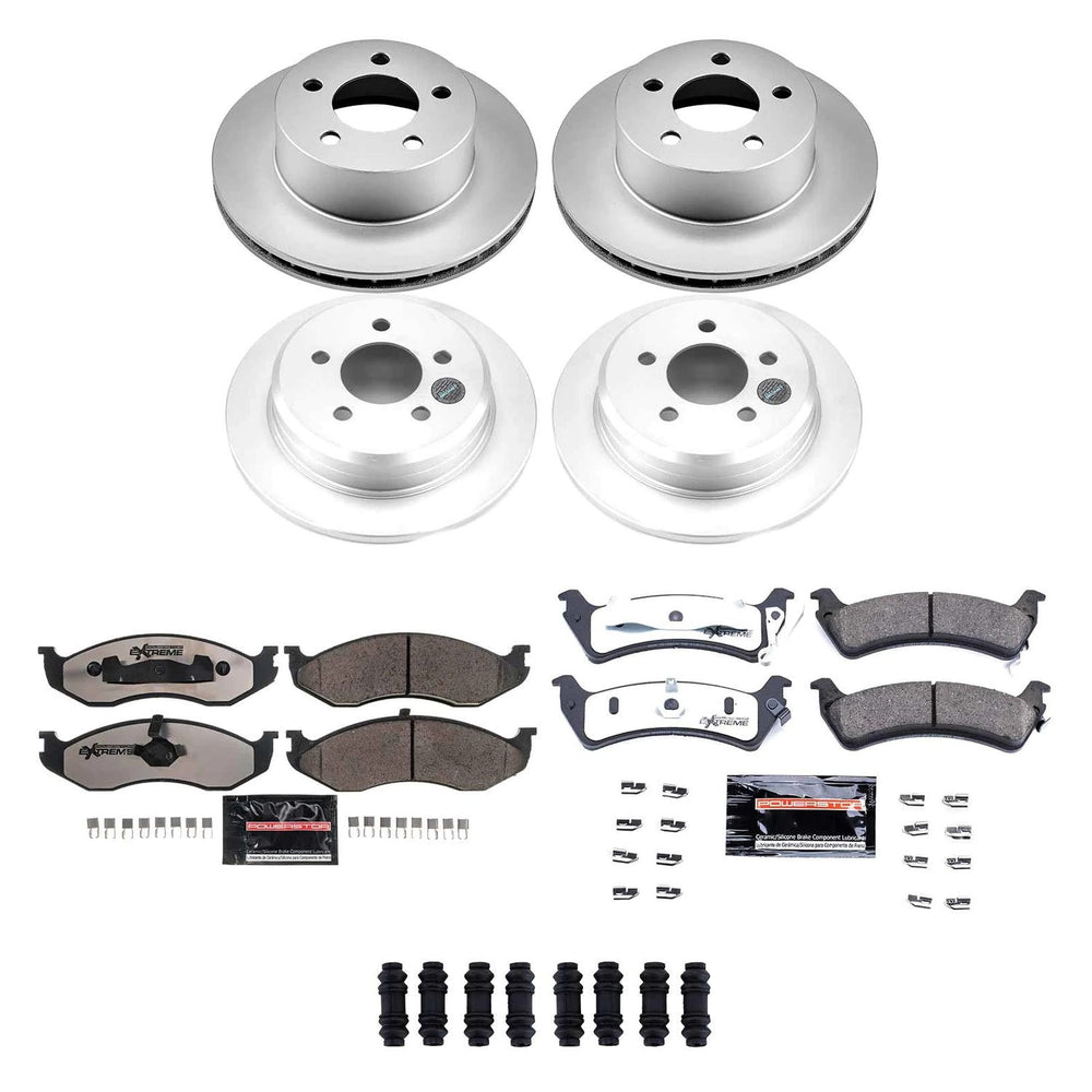 Power Stop Z36 COATED BRAKE KIT CPK2121-36
