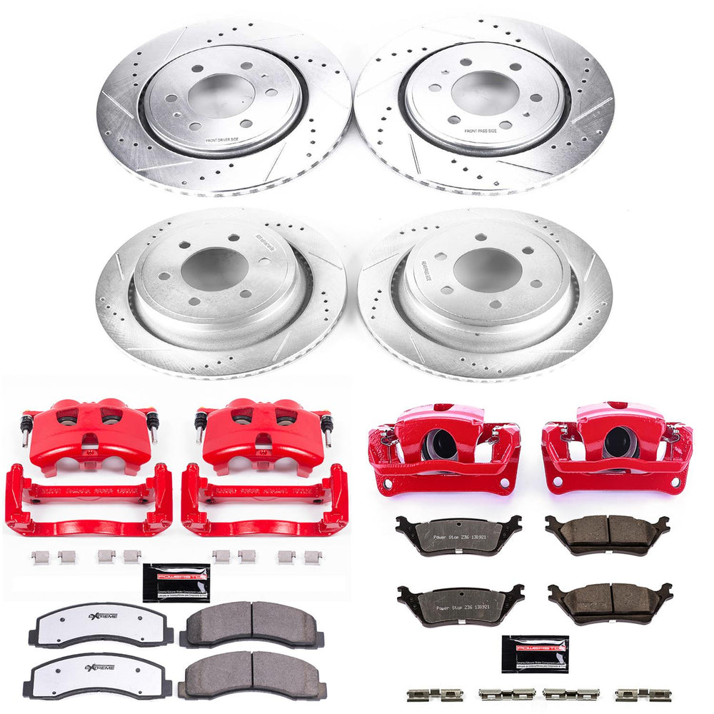 Power Stop Z36 COATED BRAKE KIT CPK6268-36