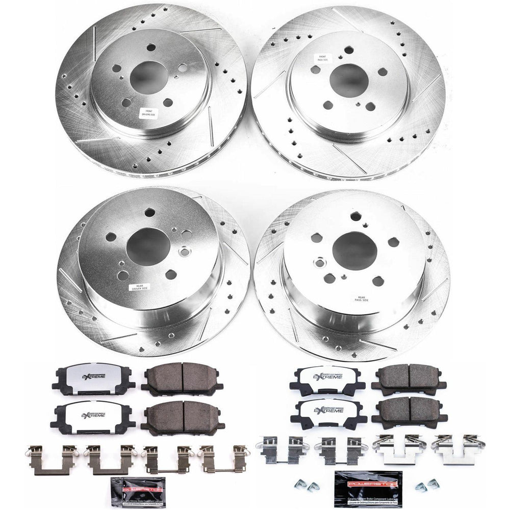Power Stop Z36 COATED BRAKE KIT CPK4530-36