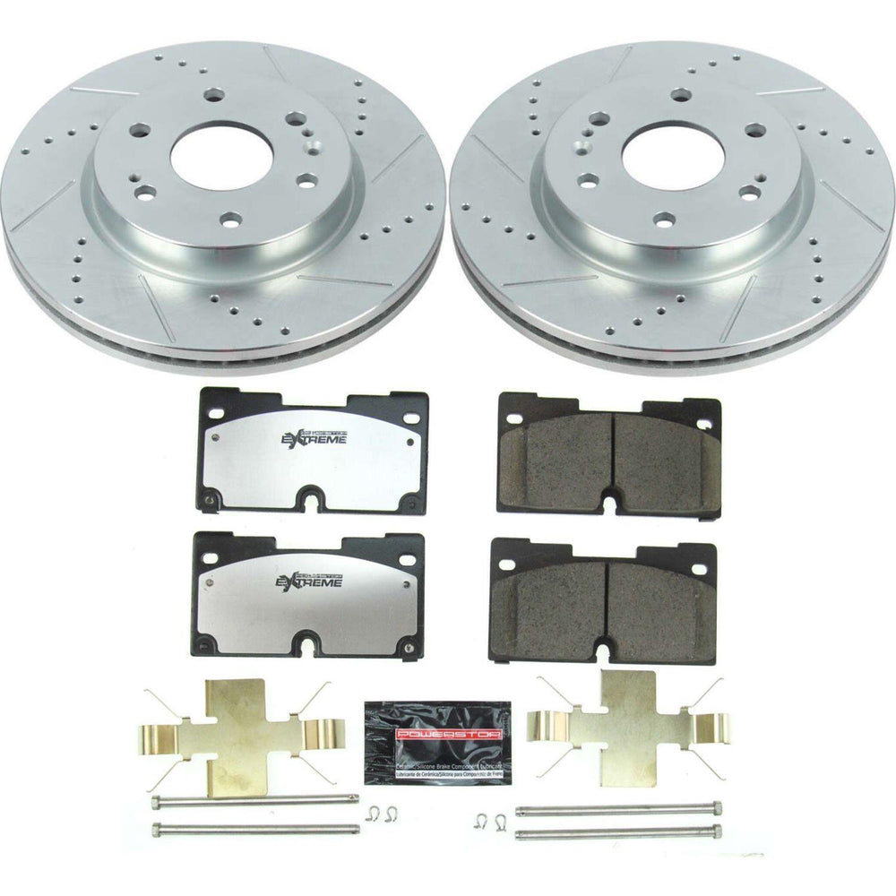 Power Stop Z36 COATED BRAKE KIT CPK8843-36