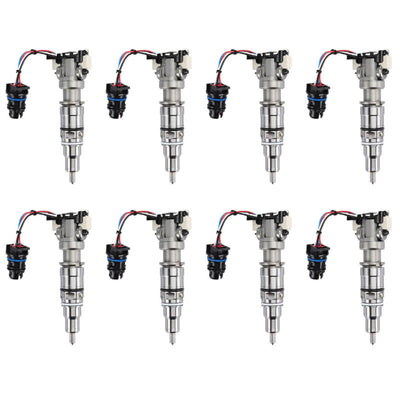 Full Force Diesel 6.0 Powerstroke 2003-2007 Reman Stock Injector Set 6INJSTK8