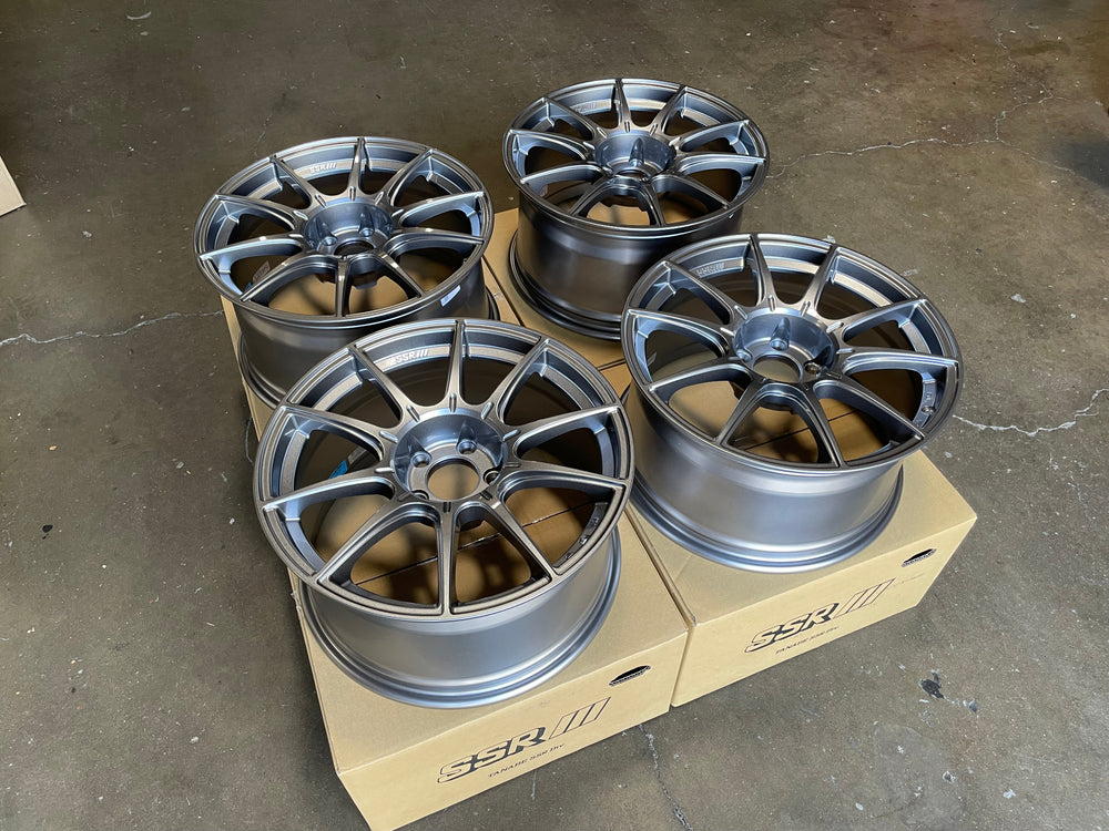 SSR GTX05 DR EDITION 18x9.5 +40 5x114.3 PRISM DARK GUNMETAL WHEEL