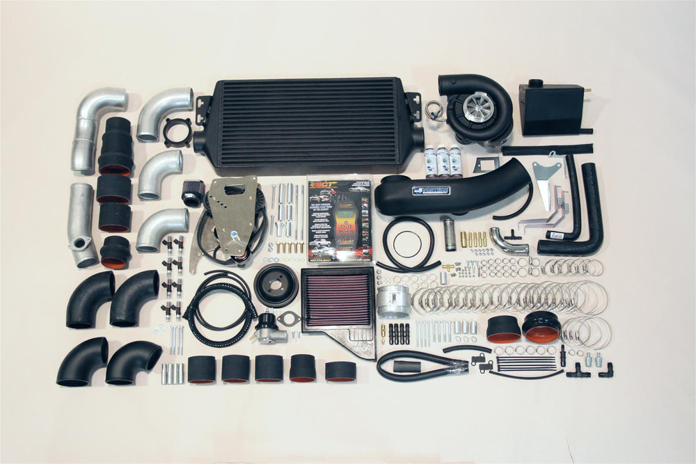 2011/2012 Ford Mustang 5.0 GT System w/V-3 Si-Trim AND Air/Air Cooler Black Finish