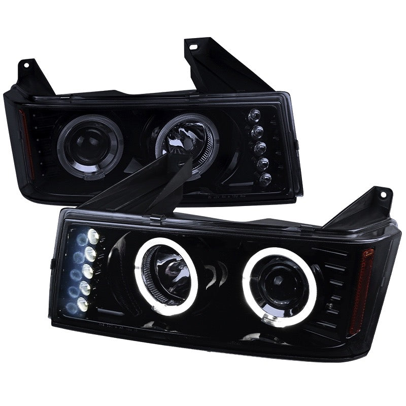 HALO LED PROJECTOR GLOSSY BLACK