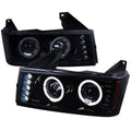 HALO LED PROJECTOR GLOSSY BLACK
