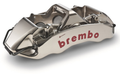 Brembo 06-12 325i (Excl. xDrive) Rear GTR BBK 4 Pist Billet 345x28 2pc Rotor Slotted Type1 - Nickel