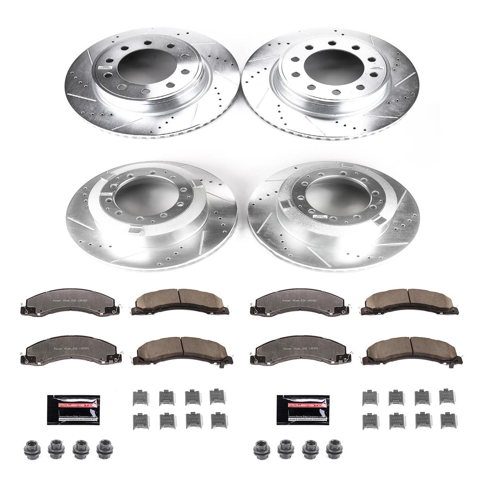 Power Stop 13-18 Ram 5500 Front & Rear Z36 Truck & Tow Brake Kit