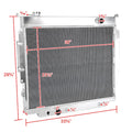 V8 DIESEL RADIATOR- 3 CORE- NOT FIT GAS ENGINE