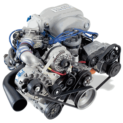 1994-1995 5.0 Mustang Supercharging System w/V-3 Si-Trim Satin